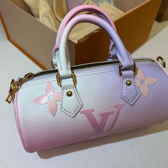Louis Vuitton 🌸Sunrise Pastel🌸Papillon BB - NEVER USED, RARE - Picture 2 of 8